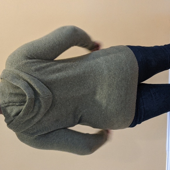 Torrid Soft Green Zip Up Hooded Sweater with Pockets - Picture 3 of 3